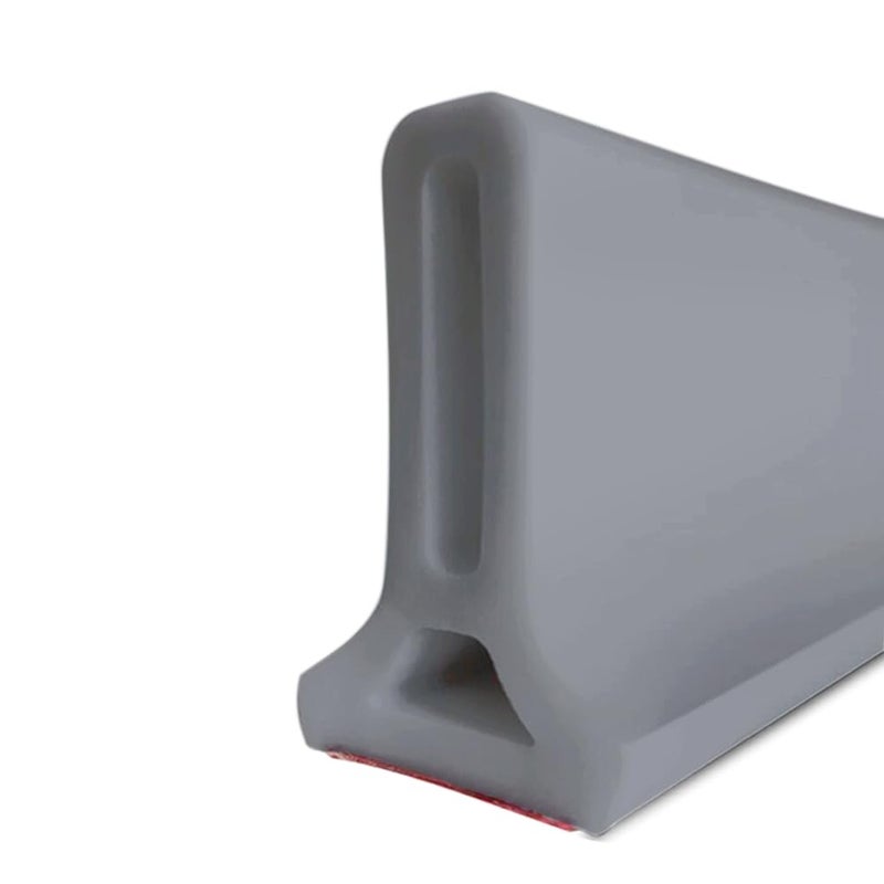 Duzzy 118 Inch Shower Threshold Water Dam, Shower Water Guard to Keep Water in Shower, Shower Water Stopper Dry and Wet Separation Suitable for Bathroom and Kitchen - Image 1